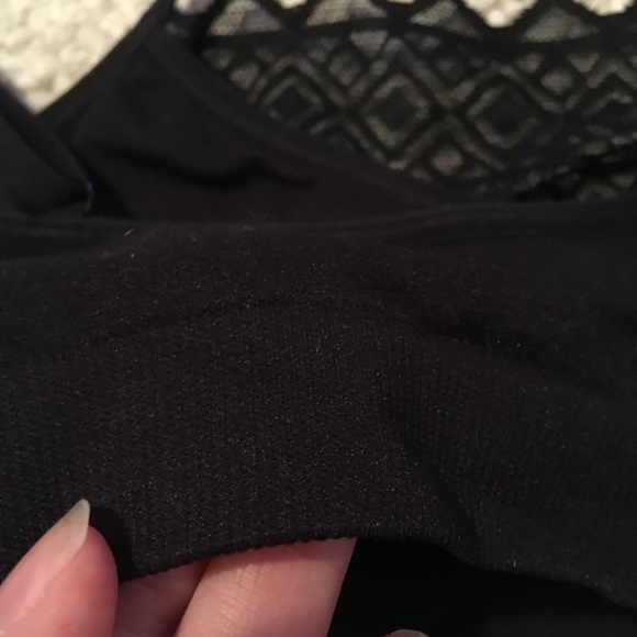 Girls Black Lace Bra - Picture 4 of 5